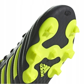 Adidas Copa 19.4 Fg Jr chaussures de football noir jaune D98088 multicolore le noir 5