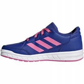 Chaussures pour enfants Adidas AltaSport K violet D96865 bleu marine 1