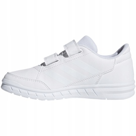 Adidas AltaSport Cf K blanc chaussures pour enfants D96832 blanche 1 Adidas AltaSport Cf K blanc chaussures pour enfants D96832 blanche 1