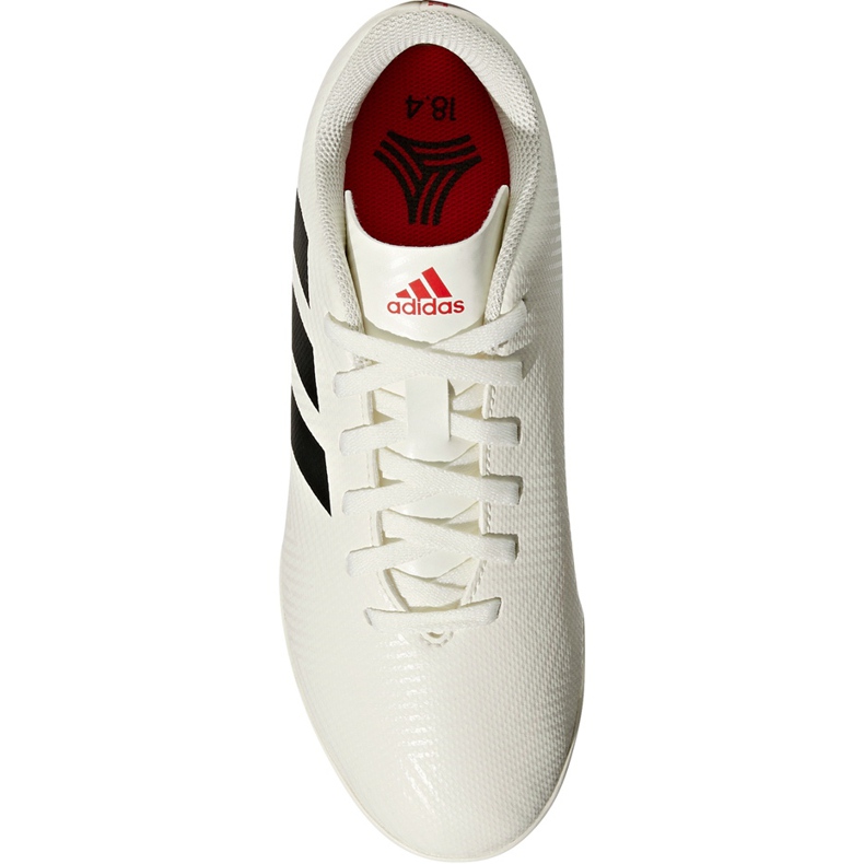 Chaussures de foot Adidas Nemeziz 18.4 Tf Jr CM8523 multicolore blanc 1