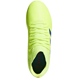Adidas Nemeziz 18.3 Fg Jr jaune chaussures de football CM8505 1