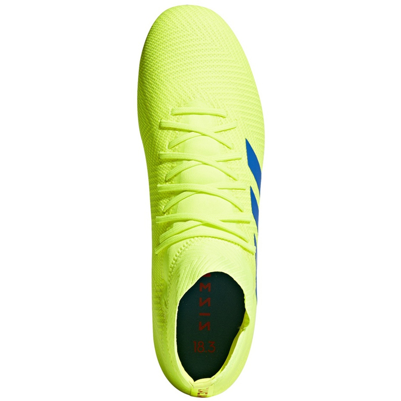 Chaussures de football adidas Nemeziz 18.3 Fg jaune bleu BB9438 multicolore 1 Chaussures de football adidas Nemeziz 18.3 Fg jaune bleu BB9438 multicolore 1
