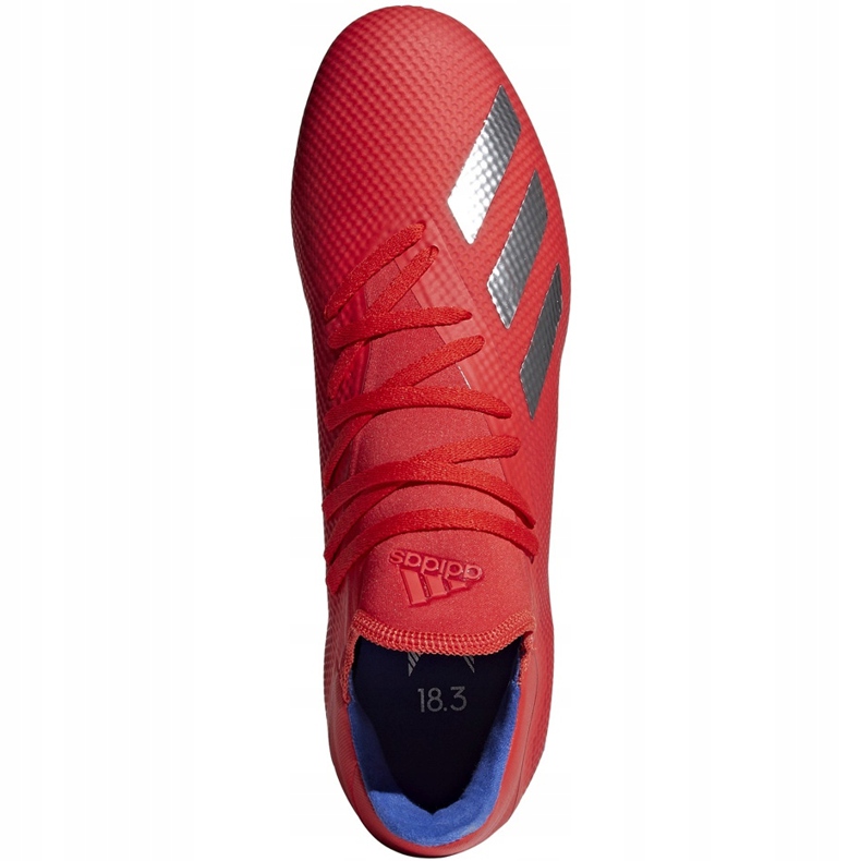 Adidas X 18.3 Fg chaussures de football rouge BB9367 multicolore 1 Adidas X 18.3 Fg chaussures de football rouge BB9367 multicolore 1