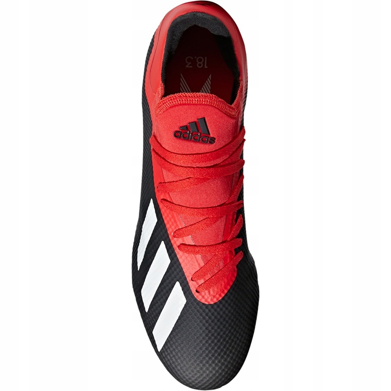 Chaussures de foot Adidas X 18.3 Fg BB9366 noir noir 1