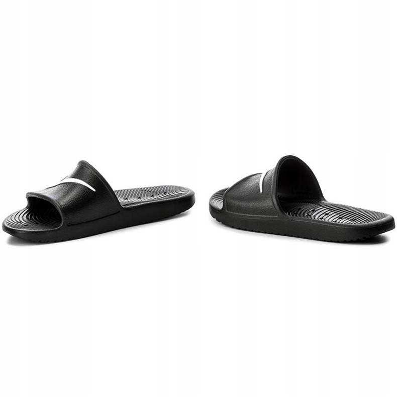 Chaussons femme Nike Kawa Shower noirs 832655 001 le noir 2 Chaussons femme Nike Kawa Shower noirs 832655 001 le noir 2