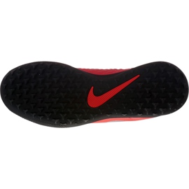 Nike Phantom Vsn Club Df Tf Jr AO3294 600 chaussures de football multicolore rouge 1