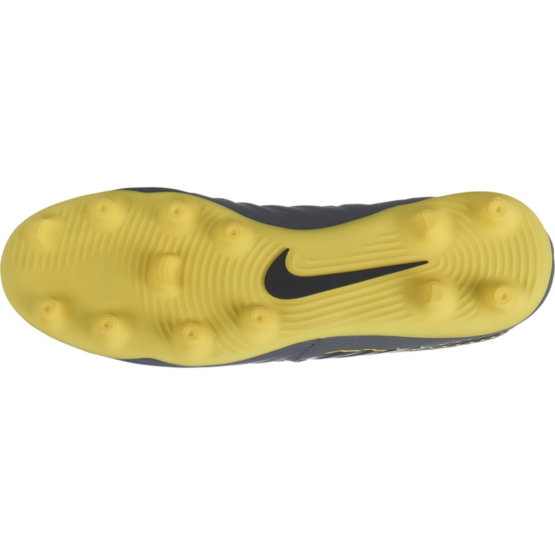 Nike Tiempo Legend 7 Club Mg AO2597 070 chaussures de football noir gris 1