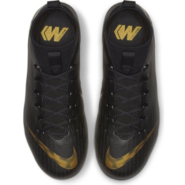 Nike Mercurial Superfly 6 Academy Mg Jr AH7337 077 chaussures de football le noir 2
