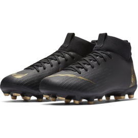 Nike Mercurial Superfly 6 Academy Mg Jr AH7337 077 chaussures de football le noir 3