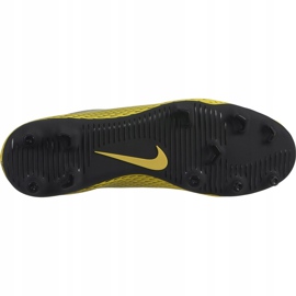 Chaussures de football Nike Bravata Ii Fg 844436 701 noir jaune 1