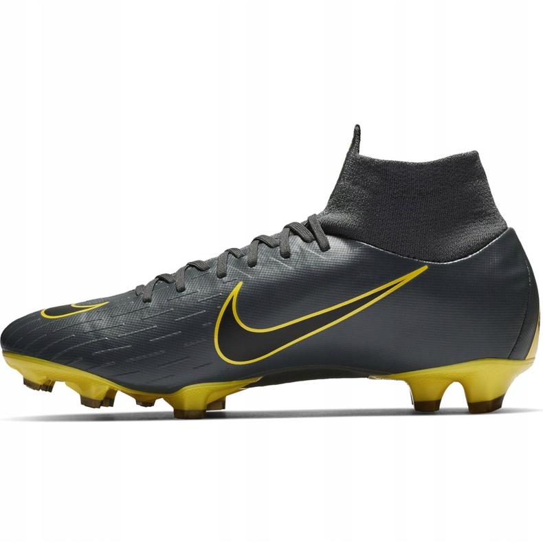 Nike Mercurial Superfly 6 Pro Fg AH7368 070 chaussures de football noir noir 1