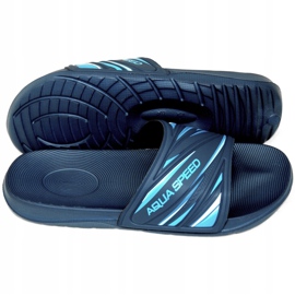 Chaussons de piscine pour hommes Aqua-Speed ​​​​Idaho col.10 bleu marine 1