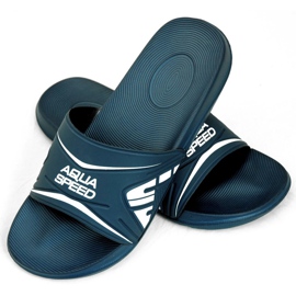 Chaussons de piscine pour hommes Aqua-Speed ​​​​Dakota, col 10 bleu marine 1