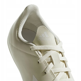 Chaussures de foot Adidas X 18.4 FxG Jr DB2421 multicolore beige 4