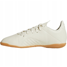 Chaussures de foot Adidas X Tango 18.4 In Jr DB2432 multicolore beige 2