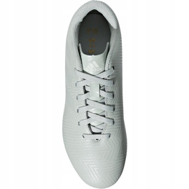 Les chaussures de football adidas Nemeziz 18.4 FxG Jr DB2356 multicolore gris 1