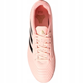 Chaussures de foot Adidas Predator Tango 18.4 Tf DB2142 multicolore rose 2