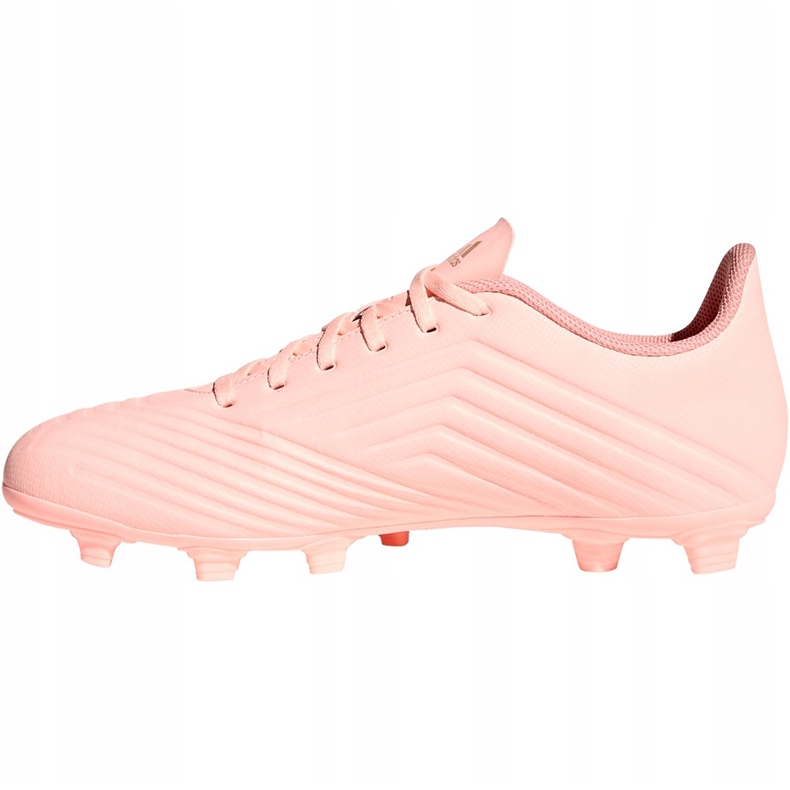 Chaussures de foot Adidas Predator 18.4 FxG DB2008 rose multicolore 1