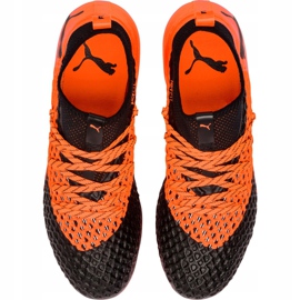 Chaussures de football Puma Future 2.2 Netfit Fg Ag 104830 02 orange 1