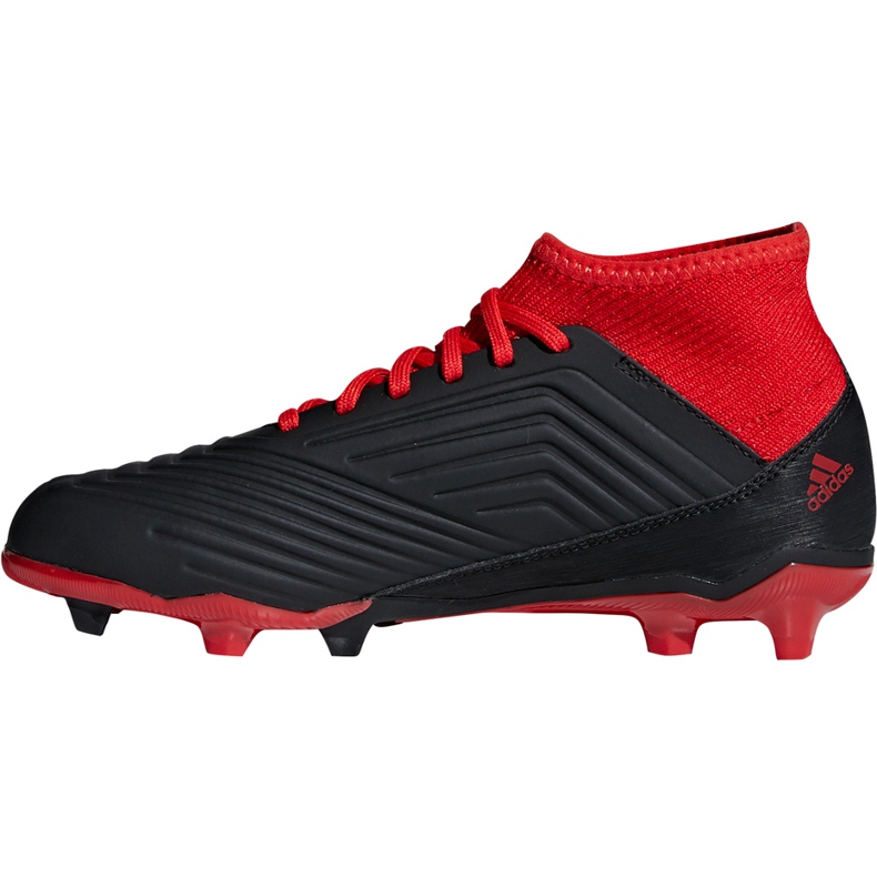 Chaussures de foot Adidas Predator 18.3 Fg Jr DB2318 le noir le noir 1