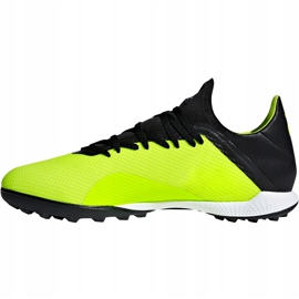 Chaussures de foot Adidas X Tango 18.3 Tf DB2475 multicolore jaune 1