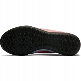 Nike Mercurial Vapor X 12 Club Tf Jr AH7355 060 chaussures de football multicolore gris 5
