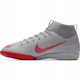 Nike Mercurial Superfly X 6 Academy Ic Jr AH7343 060 chaussures de football gris 1