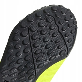 Les chaussures de football adidas X Tango 18.4 Tf Jr DB2435 jaune jaune 6