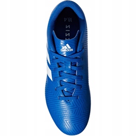 Chaussures de football Adidas Nemeziz 18.4 FxG Jr DB2357 multicolore bleu 1