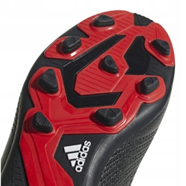 Chaussures de foot Adidas Predator 18.4 FxG Jr DB2323 multicolore le noir 5