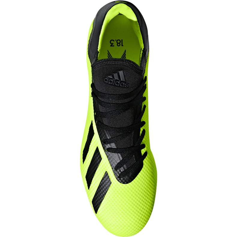 Chaussures de foot Adidas X 18.3 Fg DB2183 jaune jaune 1