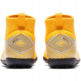 Nike Mercurial Superfly X 6 Club Neymar Tf Jr AO2894 710 chaussures de football multicolore jaune 4