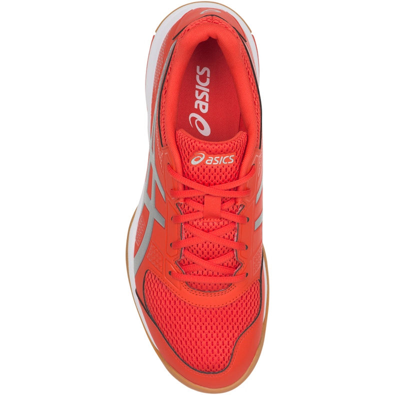Asics Gel-Rocket 8 B706Y 0693 chaussures de volley-ball pour hommes multicolore orange 1