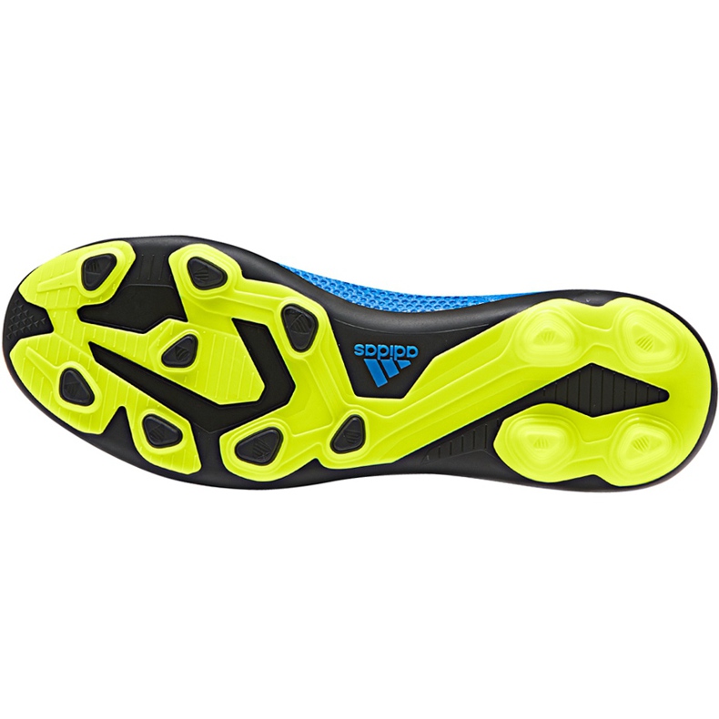 Chaussures de foot Adidas X 18.4 FxG Jr DB2419 multicolore bleu 1