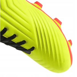 Chaussures de foot Adidas Predator 18.4 FxG DB2005 multicolore jaune 4