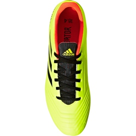 Chaussures de foot Adidas Predator 18.4 FxG DB2005 multicolore jaune 2
