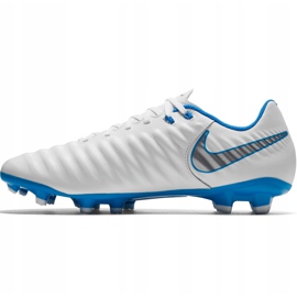 Chaussure de football Nike Tiempo Legend 7 Academy Fg AH7242 107 blanche 1