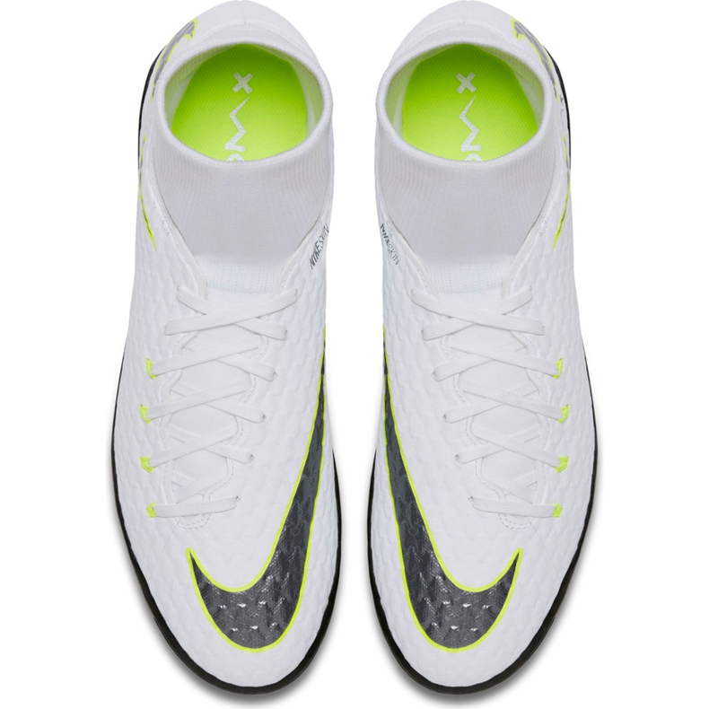 Chaussure de football Nike Hypervenom Phantom X 3 Academy Df Tf AH7276 107 blanc 1