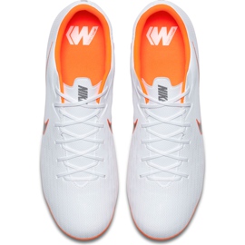 Chaussure de football Nike Mercurial Vapor 12 Academy Mg AH7375 107 multicolore blanche 1