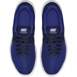 Nike Revolution 4 Eu bleu chaussures de course pour hommes AJ3490 414 bleu marin 1