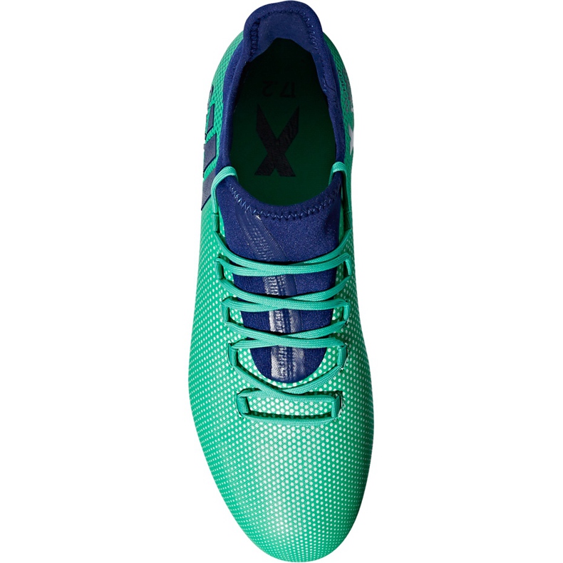 Chaussures de foot Adidas X 17.2 Fg CP9189 multicolore vert 1