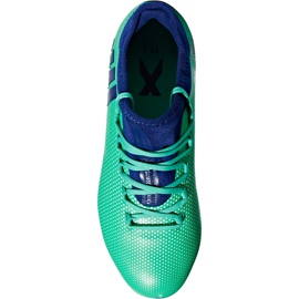 Chaussures de foot Adidas X 17.1 Fg Jr CP8980 multicolore bleu 1