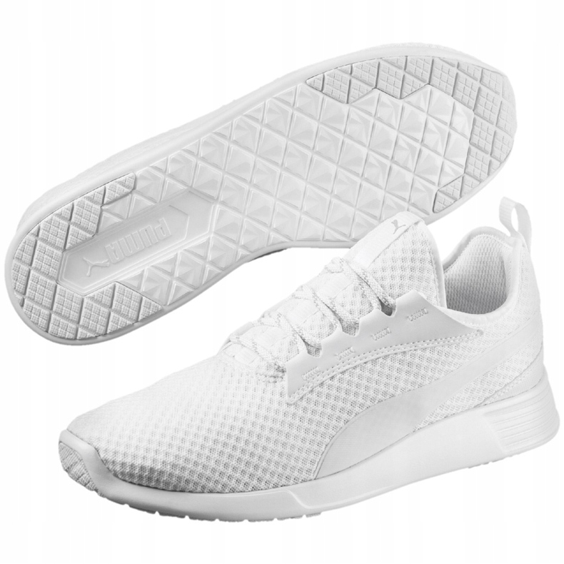 Chaussures running homme Puma St Trainer Evo V2 363742 02 blanc 1