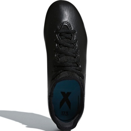 Chaussures de foot Adidas X 17.3 Fg Jr CP8992 noir 1