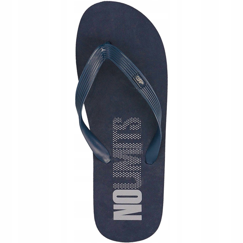 Chaussons homme 4F bleu marine H4L18 KLM001 1 Chaussons homme 4F bleu marine H4L18 KLM001 1