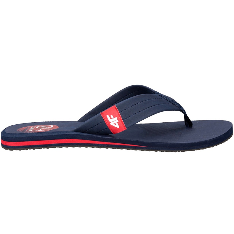 Chaussons 4F H4L18 KLM002 bleu marine foncé 2