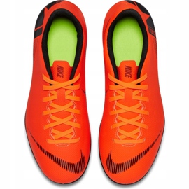 Nike Mercurial Vapor 12 Club Mg Jr AH7350 810 chaussures de football orange orange 1 Nike Mercurial Vapor 12 Club Mg Jr AH7350 810 chaussures de football orange orange 1