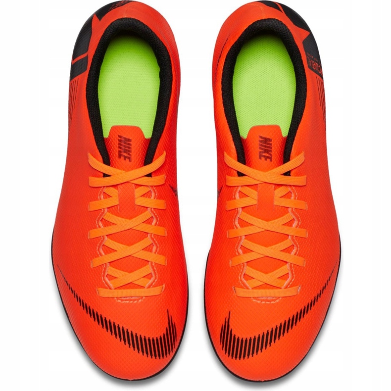 Nike Mercurial Vapor 12 Club Mg Jr AH7350 810 chaussures de football orange orange 1 Nike Mercurial Vapor 12 Club Mg Jr AH7350 810 chaussures de football orange orange 1
