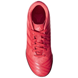Chaussures de foot Adidas Nemeziz Tango 17.4 Tf Jr CP9215 multicolore rouge 1