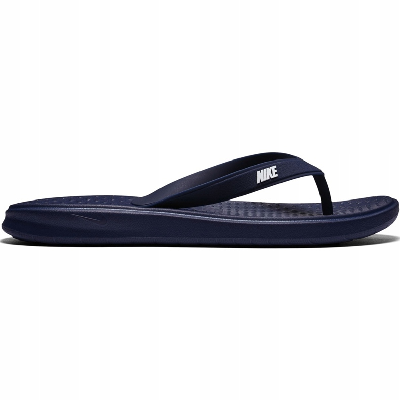 Tong Nike Solay 882690 400 Slide bleu marine 2